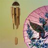 Bamboo Wind Chime Pendant Handmade Ornament fo (1)