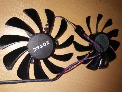 Ventilátor GPU ZOTAC GTX 1080 1080Ti 1070 AMP GAA8S2U 4pin 95mm