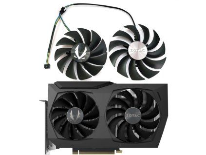 Sada ventilátorů pro ZOTAC RTX 3070 3070TI Twin Edge