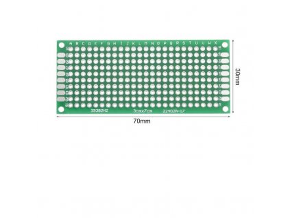 eng pl 3x7 cm Universal Double sided PCB Prototype Board 180 2