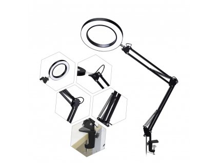 lampa s lupou 5x 7