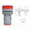 22mm dc voltmeter ad26b 22dvm