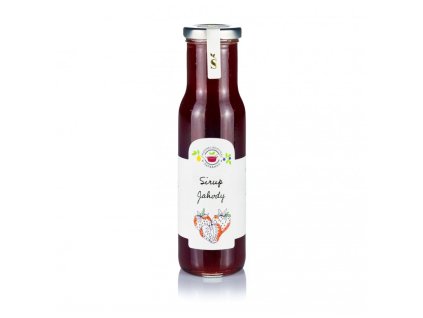 bio jahodovy sirup 290 ml