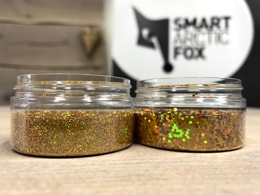 SaBoFlex Plastisol Glitter - Holographic Gold