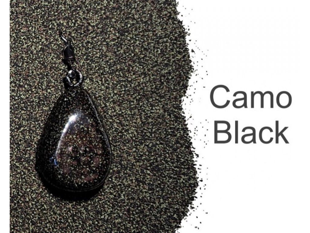 Gumová barva na olovo - Camo Black