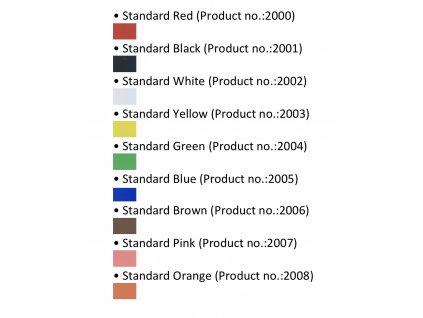 Tekutá barva do plastisolu - SaBoFlex Standard Red