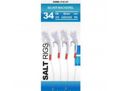 Spro Salt Rig #34 Silver Mackerel