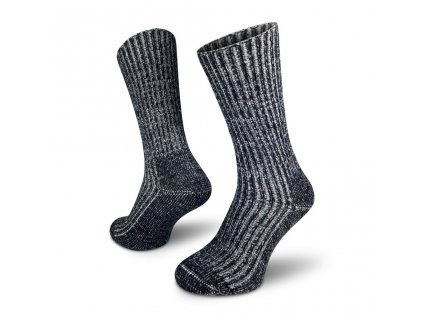 Ponožky NORTHMAN Perun Merino - Antracit