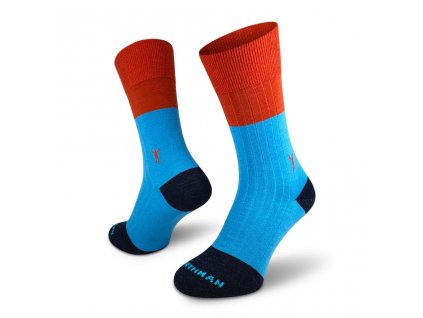 Ponožky NORTHMAN Trojan Merino - Blue