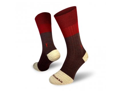 NORTHMAN Trojan Merino Socks - Red