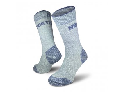 Ponožky NORTHMAN Arctic Track Merino - Blue