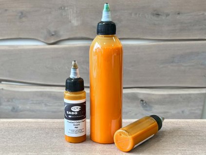 Transparent Amber - SaBoFlex tekutá barva do plastisolu