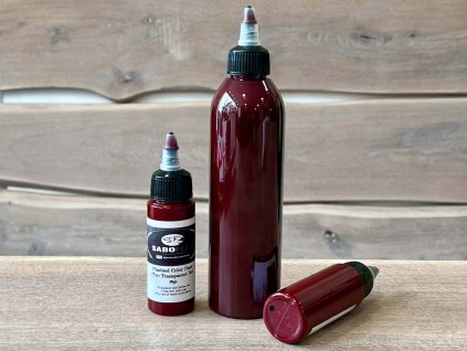 Tekutá barva do plastisolu - SaBoFlex Fluo Transparent Red