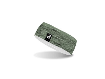 BOSA Air Mandala II khaki - sportovní čelenka