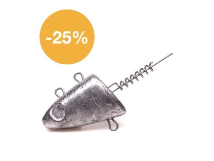 SAF zavrtávací jigová hlava na moře 100g