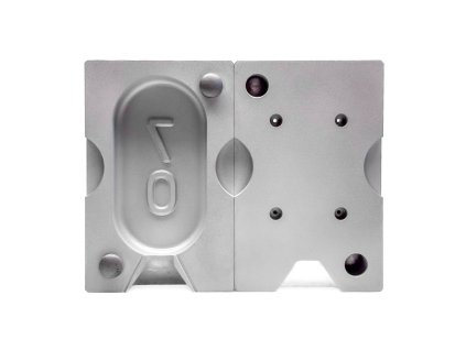 ALT: SAF Method Series method feeder mould 50g – aluminium mould, closed, top view
