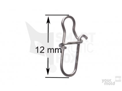 Rybářská karabinka Duo Lock 9kg (50ks)