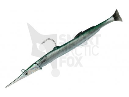 69708 - Savage Gear 3D Needlefish Pulse Tail 2+1 Green Needlefish 105g