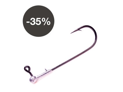 Jigová hlavička s prodlouženým háčkem