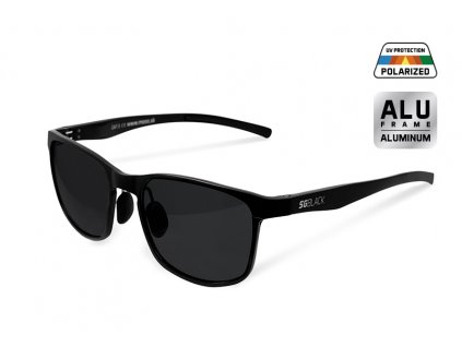 920121270 Polarized sunglasses Delphin SG BLACK black lenses