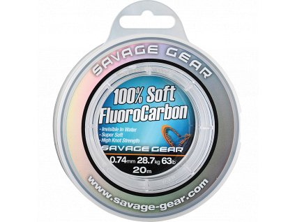 54855 Savage Gear Soft Fluorocarbon 0.60 mm