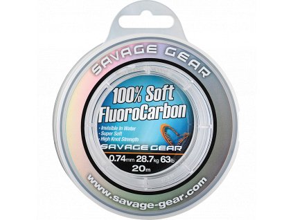 54857 Savage Gear Soft Fluorocarbon 0.81 mm