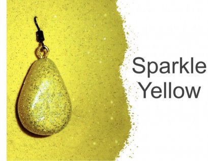 Gumová barva na olovo - Sparkle Yellow