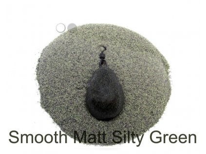 Gumová barva na olovo - Smooth Matt Silty Green