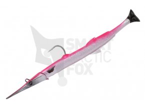 Jehlice Savage Gear 3D Needlefish Pulse Tail 2+1 Pink Silver 105g