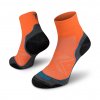 Ponožky NORTHMAN Run Silver Pro mid - Orange