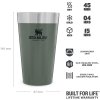 10-02282-057 STANLEY Adventure Stacking Beer Pint - Hammertone Green (470ml)