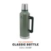 10-07935-044 STANLEY Classic Legendary Vacuum Bottle - Hammertone Green (2.3l)