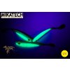 MIKATECH Real Shad 12.5cm - Green Pumpkin Chartreuse UV
