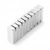 Neodymový magnet  25 x 10 x 5 mm