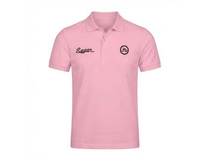 Sagan Candy Pink Polo Shirt