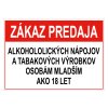 info zákaz predaja alkoholu SP Resort
