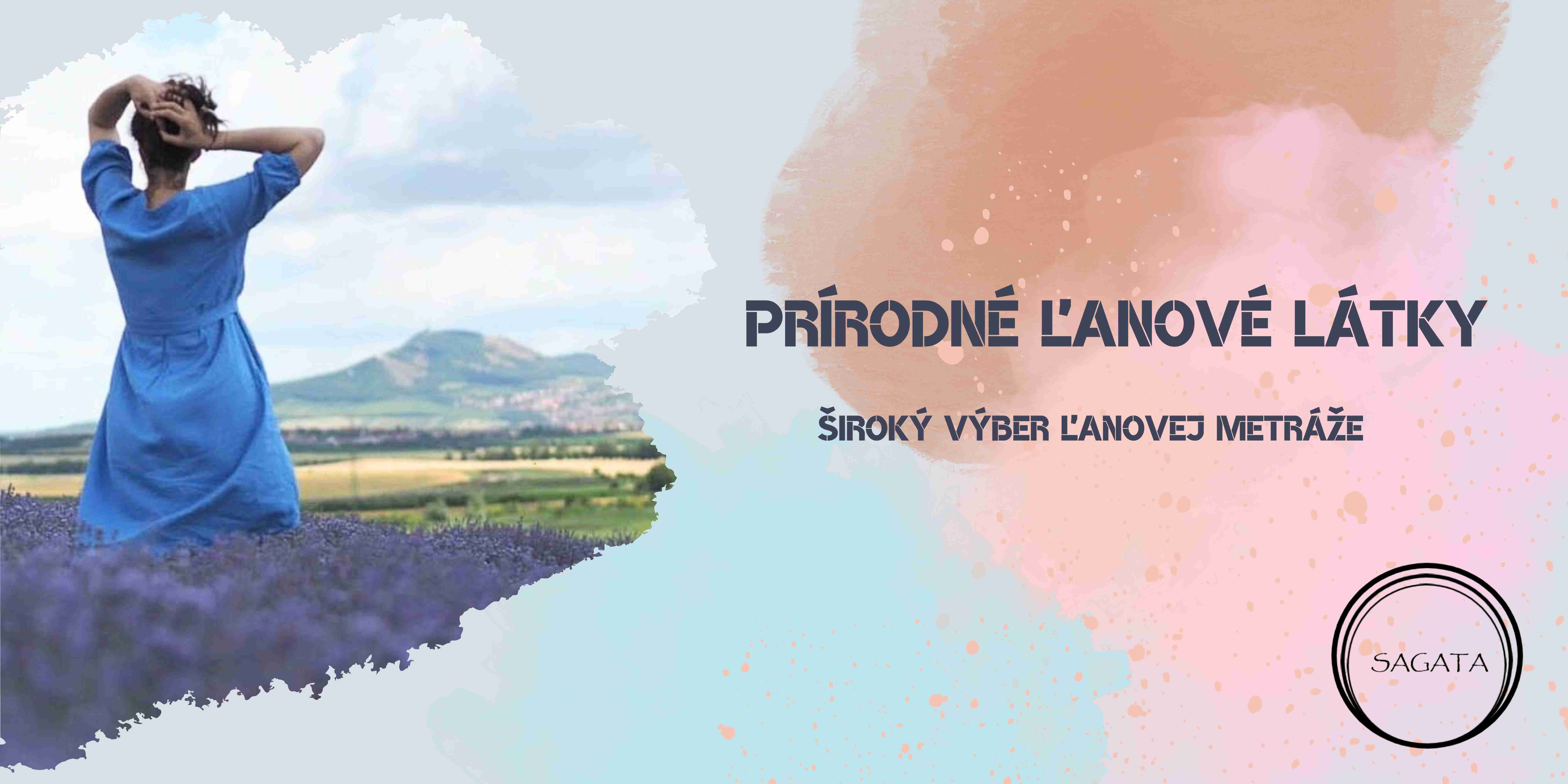 Široký výber metráže prírodných ľanov z Európy.