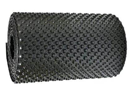 nopova folie cerna 08 d400g s vyskou nopu 8 mm o rozmerech 1m x 20 m 20 m2