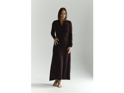 Šaty s polo golierikom