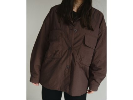 Prešívaná bundička s vreckami