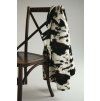 FAUX-FUR  SAKO S POTLAČOU