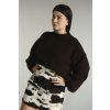 FAUX-FUR MINI SUKŇA