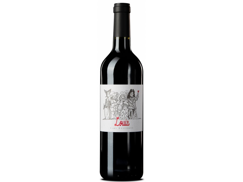 Louis Rouge Burgundsko, víno červené, levné