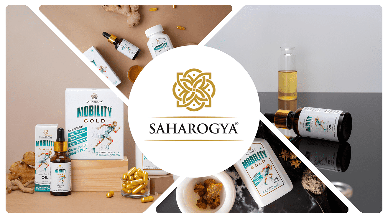 Saharogya e-shop Logo with Supplements