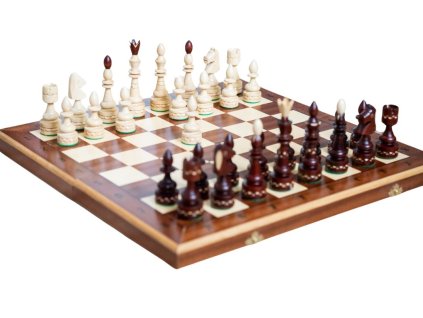 7152 9 drevene sachy india