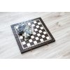 Drevené šachy a Backgammon