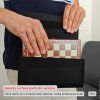 Mini șah magnetic din lemn