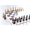 Šachová súprava francúzky agát hnedý