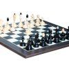 6579 9 drevena sachova suprava black ebony klubovka