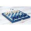 8742 6 dreveny sach damsky gambit modre